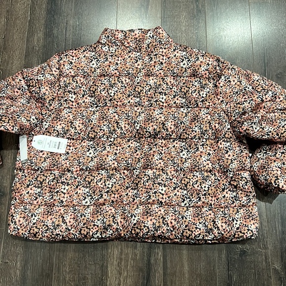 Floral puffer jacket - Picture 4 of 5
